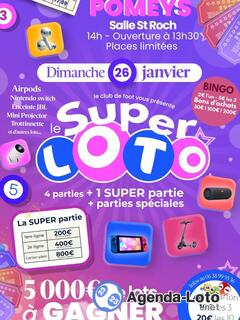 Photo du loto Super loto Pomeys