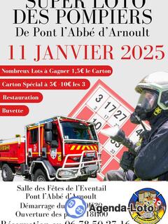 Photo du loto Super Loto des Pompiers