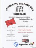 Photo Super loto des pompiers de conlie anim herve à Conlie