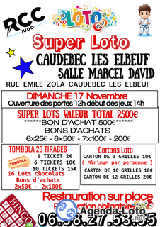 Photo du loto Super loto RCC judo