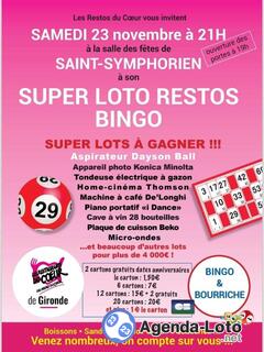 Photo du loto Super loto des restos du cœur