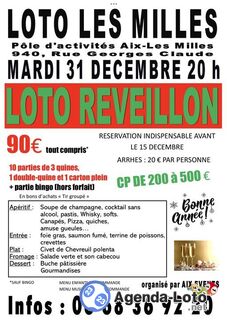 Photo du loto Super loto reveillon de la saint sylvestre