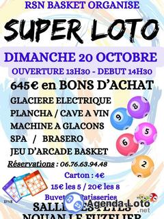 Photo du loto Super loto - rsn basket