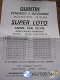 Photo Super loto RUGBY CLUB ST BRIEUC animé par Sylvie à Quintin