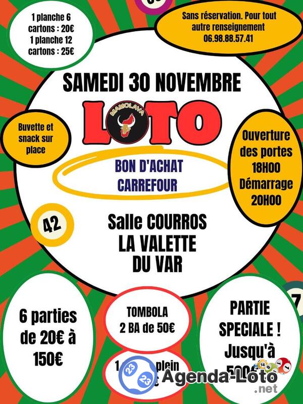 Super Loto salle Courros