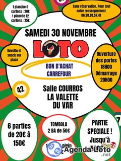 Photo du loto Super Loto salle Courros