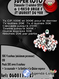 Photo du loto super loto salle f