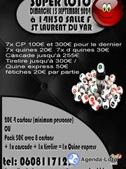 Photo du loto super loto salle f avec bon d'achats à gagner