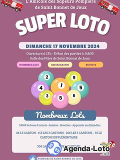 Photo du loto Super Loto Des Sapeurs-pompiers