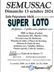 Photo du loto Super loto de semussac