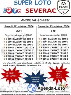 Photo du loto Super loto sévérac