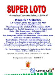 Photo du loto Super loto spécial bons d'achats