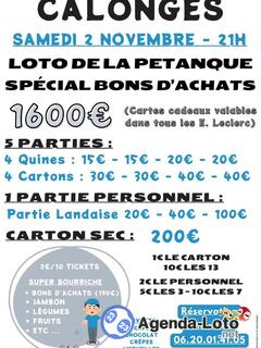 Photo du loto Super Loto spécial bons d'achats