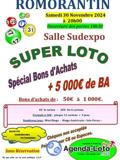 Photo du loto Super Loto - Spécial Bons d'Achats.