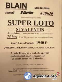 Photo du loto Super Loto St Valentin