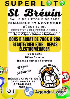 Photo du loto Super loto Sud Estuaire Handball Club