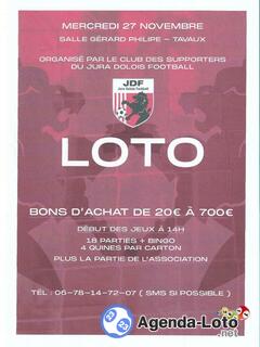 Photo du loto Super loto des Supporters du jura Dolois Football