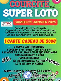 Photo du loto super loto de Team Pletier Compétion