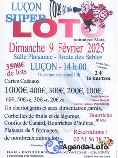 Photo du loto Super Loto TOUS EN SCENE animé par Marc