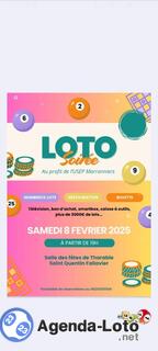 Photo du loto Super loto USEP les marronniers