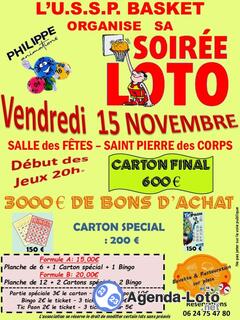 Photo du loto Super loto ussp bascket anime par philippe animation