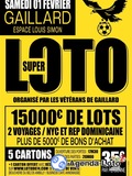 Photo Super loto des vétérans de gaillard à Gaillard