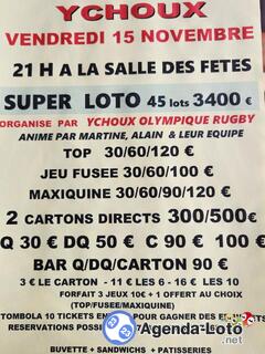 Photo du loto Super loto ychoux olympique rugby