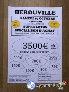 Photo du loto Super Lotos Spécial Bons d'Achats