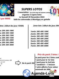 Photo du loto Supers loto