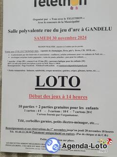 Tous avec le telethon : loto