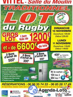 Photo du loto Traditionnel loto du Rugby