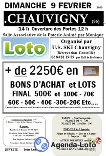 Photo du loto USC SKI animé par Monique