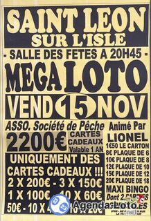 Photo du loto vide grenier peche