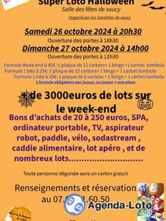 Photo du loto Week-end loto Halloween organisé par Les Sandréas de Soucy